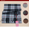Pure Yak Wool Lattice Scarf/ Cashmere Garment/ Yak Wool Clothing/Fabric/Textile/Knitwear